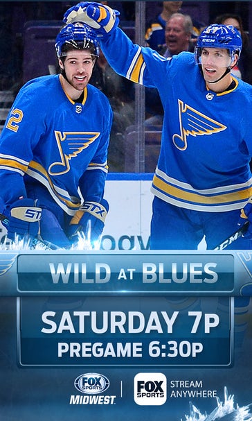 Sundqvist hoping to build off a breakout performance as Blues host Wild
